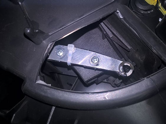 Ремонт заслонок печки Шевроле Круз 1. 