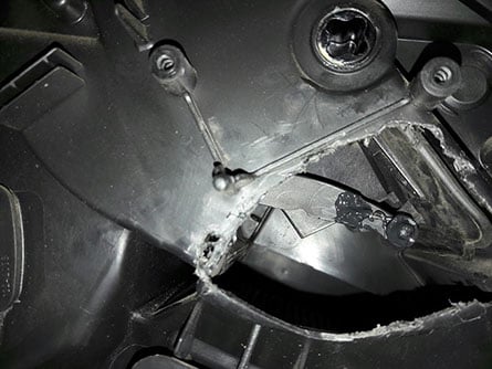 Ремонт заслонок печки Шевроле Круз 2.